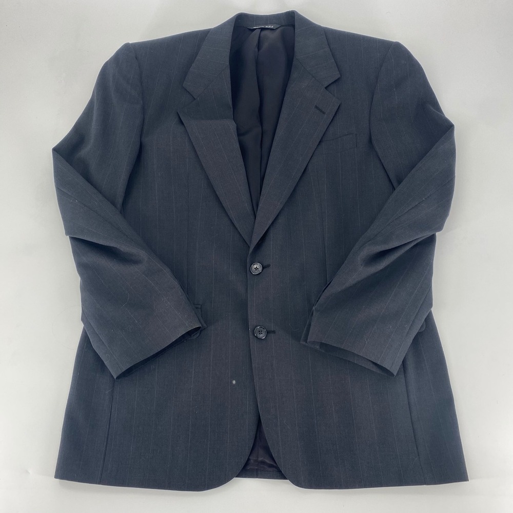 Christian Dior Monsieur Pinstripe Wool Blend Blazer Jacket Men's